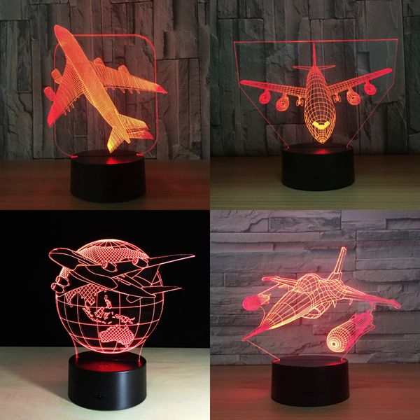 jet airplane warplane fly to earth aircraft helicopter 3d led lamp 7 color change baby bedroom table lamp home deco gift
jet airplane warplane fly to earth aircraft helicopter 3d led lamp 7 color change baby bedroom table lamp home deco gift