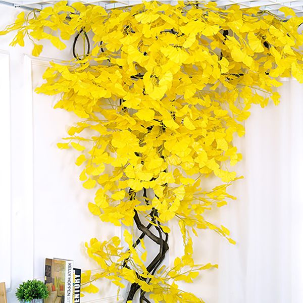 12pcs/bunch artificial ginkgo leaf plants fake leaves office home wedding diy decoration fake flowers high imitation decor
12pcs/bunch artificial ginkgo leaf plants fake leaves office home wedding diy decoration fake flowers high imitation decor