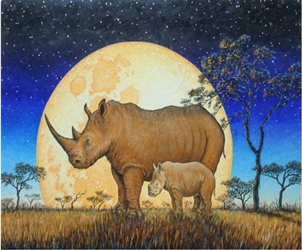 Full Square/Round Drill 5D DIY Diamond Painting "rhinoceros" Embroidery Cross Stitch Mosaic Home Decor Art Experience toys Gift A0659
Full Square/Round Drill 5D DIY Diamond Painting "rhinoceros" Embroidery Cross Stitch Mosaic Home Decor Art Experience toys Gift A0659