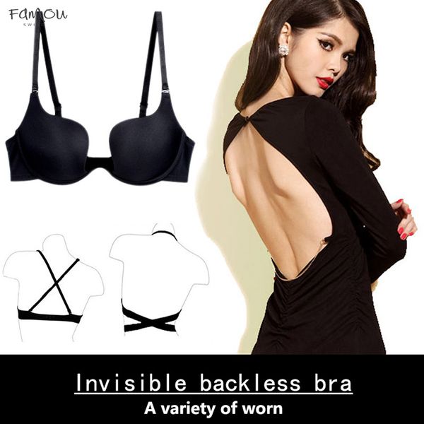 Sexy Bra Push Up Plunge Bra Of Underwear U Women Cup Seamless Half Cup Bra And Brief Dress Lingerie Halter Solid Black
Sexy Bra Push Up Plunge Bra Of Underwear U Women Cup Seamless Half Cup Bra And Brief Dress Lingerie Halter Solid Black