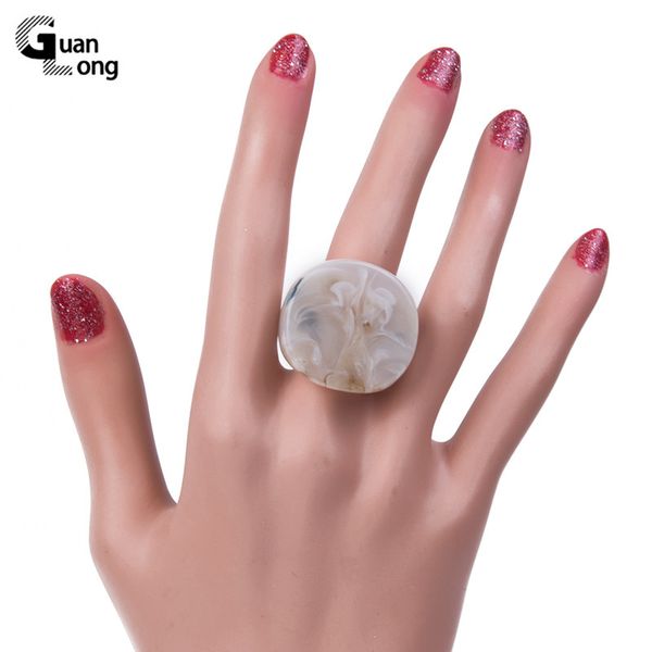 guanlong vintage big rings for women colours beautiful resin acrylic finger ring for girls simple fashion jewelry, Golden;silver
guanlong vintage big rings for women colours beautiful resin acrylic finger ring for girls simple fashion jewelry, Golden;silver