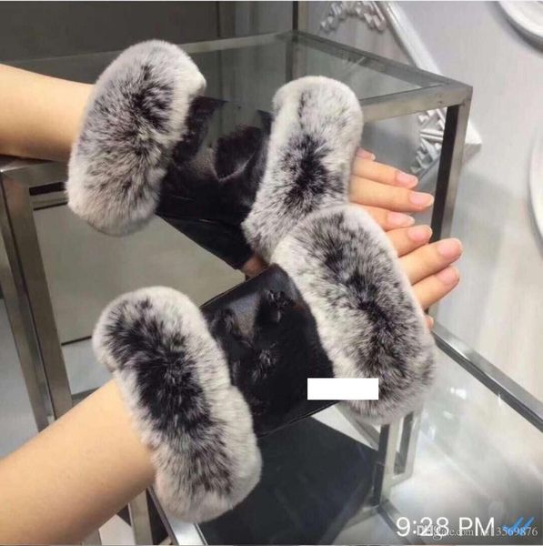 new with brand label and tags women' female' ladies' warm rabbit fur 100% sheepskin genuine leather gloves mittens shi, Blue;gray
new with brand label and tags women' female' ladies' warm rabbit fur 100% sheepskin genuine leather gloves mittens shi, Blue;gray
