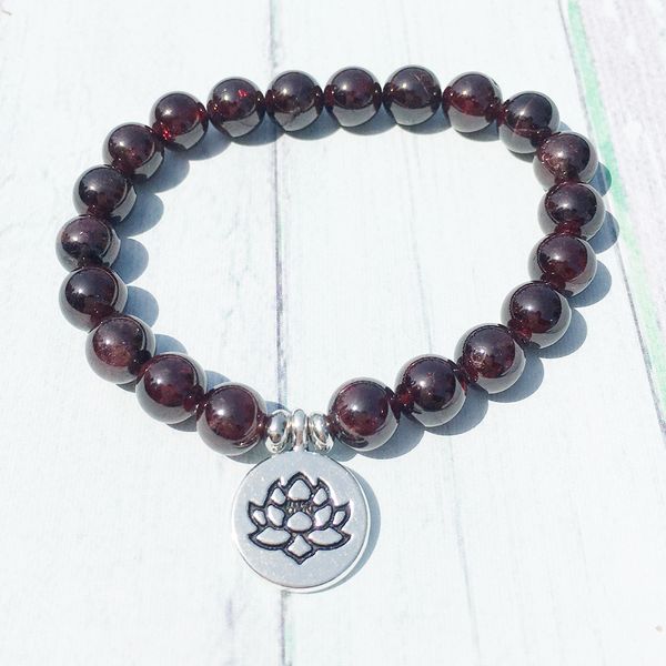 mg0379 natural 8 mm garnet bracelet for women yoga balance bracelet wrist mala energy stone jewelry, Black
mg0379 natural 8 mm garnet bracelet for women yoga balance bracelet wrist mala energy stone jewelry, Black