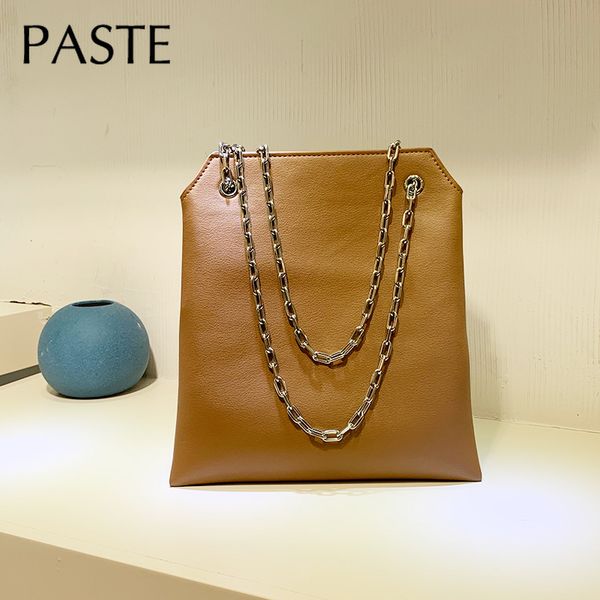 2020 chain handle underarm shoulder bag small real leather women's bucket bag soft women messenger bags luxurious hand
2020 chain handle underarm shoulder bag small real leather women's bucket bag soft women messenger bags luxurious hand