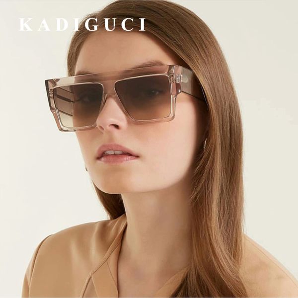 kadiguci women flat sunglasses men brand square red shades uv400 gradient black sun glasses male fashion big frame vintage eyewear k361, White;black
kadiguci women flat sunglasses men brand square red shades uv400 gradient black sun glasses male fashion big frame vintage eyewear k361, White;black