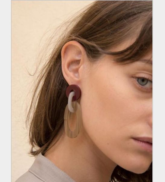 individual cool wind fashion acrylic chain earrings female long-style temperament geometric acetic acid earrings, Golden;silver
individual cool wind fashion acrylic chain earrings female long-style temperament geometric acetic acid earrings, Golden;silver