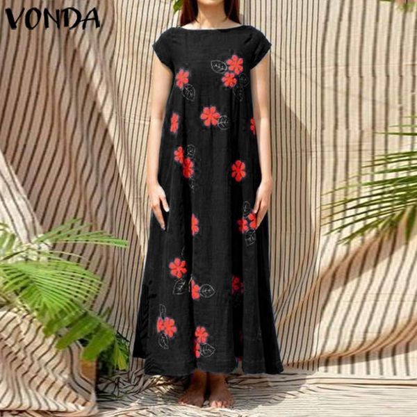 dot printed maxi long maternity dress summer vonda brand o neck short sleeve dresses loose party sundress pregnancy vestidos, White
dot printed maxi long maternity dress summer vonda brand o neck short sleeve dresses loose party sundress pregnancy vestidos, White