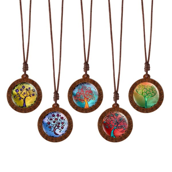 tree of life statement necklace art p wood glass cabochon pendant charm women choker necklace gifts jewelry for women girls, Silver
tree of life statement necklace art p wood glass cabochon pendant charm women choker necklace gifts jewelry for women girls, Silver