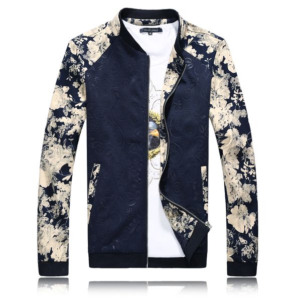 spring windbreaker jacket men fashion 2019 stand collar print patchwork bomber jacket slim fit long sleeve plus size mens coats, Black;brown
spring windbreaker jacket men fashion 2019 stand collar print patchwork bomber jacket slim fit long sleeve plus size mens coats, Black;brown
