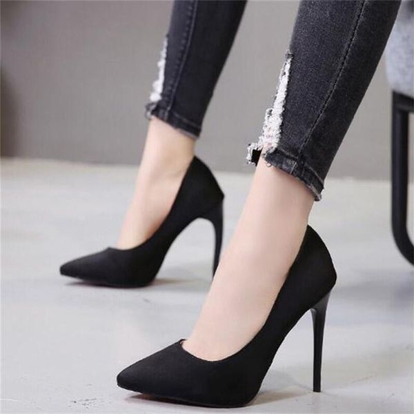 plus size 44 pumps women shoes red flock slip-on shallow wedding party pointed toe high heels pump chaussures femme 2019, Black
plus size 44 pumps women shoes red flock slip-on shallow wedding party pointed toe high heels pump chaussures femme 2019, Black