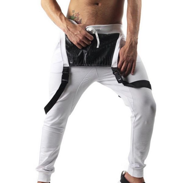 mens pocket pure color overall jumpsuit streetwear overall suspender pants sweatpant hip hop trousers casual fashion pants, Black
mens pocket pure color overall jumpsuit streetwear overall suspender pants sweatpant hip hop trousers casual fashion pants, Black