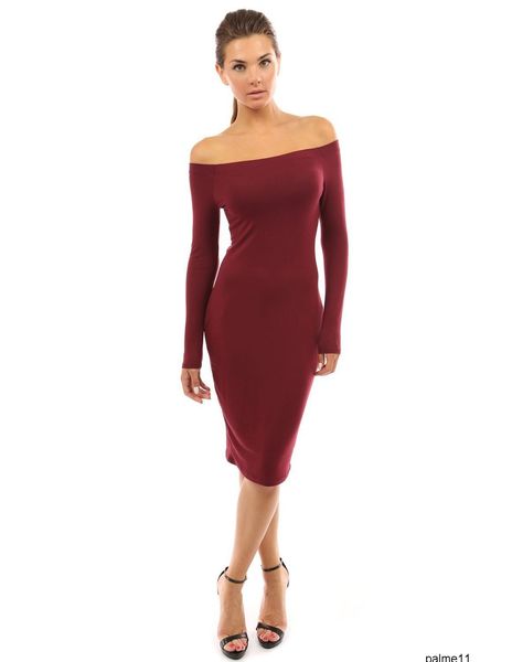womens designer season solid color word collar strapless slim long sleeve one-step skirt dress 83q7, Black;gray
womens designer season solid color word collar strapless slim long sleeve one-step skirt dress 83q7, Black;gray