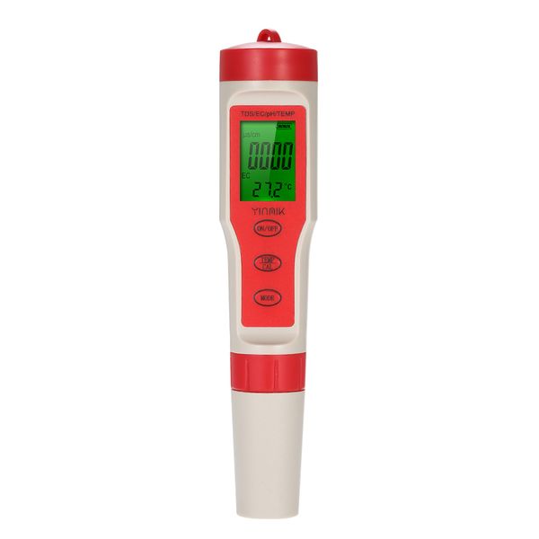 4 in 1 digital water quality tester pen type ph meter professional acidimeter ph / tds / ec temp water quality monitor
4 in 1 digital water quality tester pen type ph meter professional acidimeter ph / tds / ec temp water quality monitor