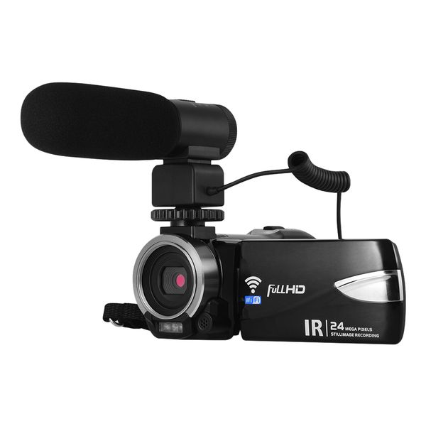 16x digital zoom camera 1080p fhd 3 inch digital video camera screen remote control external microphone for home travel use
16x digital zoom camera 1080p fhd 3 inch digital video camera screen remote control external microphone for home travel use
