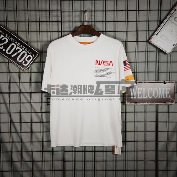 european and american popular brand nasa joint hp crane astronaut flag t-shirt loose bf large short-sleeved couples shirt, White;black
european and american popular brand nasa joint hp crane astronaut flag t-shirt loose bf large short-sleeved couples shirt, White;black