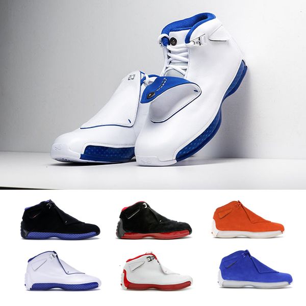 mens designer 18 og black royal asg all star basketball shoes 18s orange ochre racer blue white yellow grey suede 86v 74g sport sneakers 
mens designer 18 og black royal asg all star basketball shoes 18s orange ochre racer blue white yellow grey suede 86v 74g sport sneakers