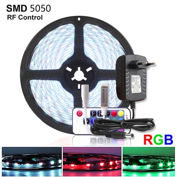 rgb led strip light 5050 2835 dc 12v 5m 60 leds/m waterproof ribbon tira led strips tape backlight rf controller + power adapter
rgb led strip light 5050 2835 dc 12v 5m 60 leds/m waterproof ribbon tira led strips tape backlight rf controller + power adapter