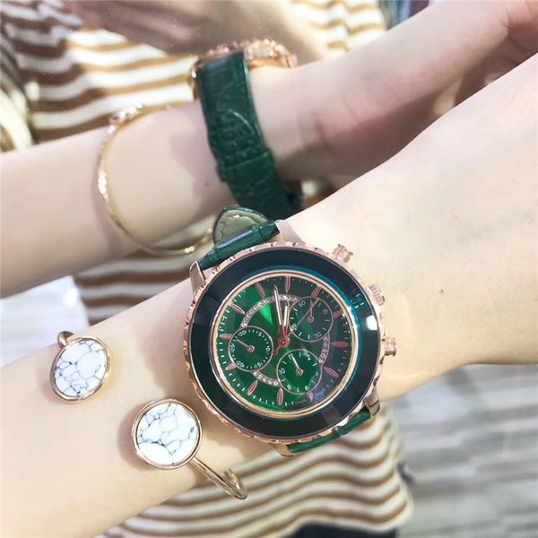 fashion design nice women wristwatch colorful leather strap green/pink lady wristwatch brand wholesale price relojes de marca mujer, Slivery;brown
fashion design nice women wristwatch colorful leather strap green/pink lady wristwatch brand wholesale price relojes de marca mujer, Slivery;brown