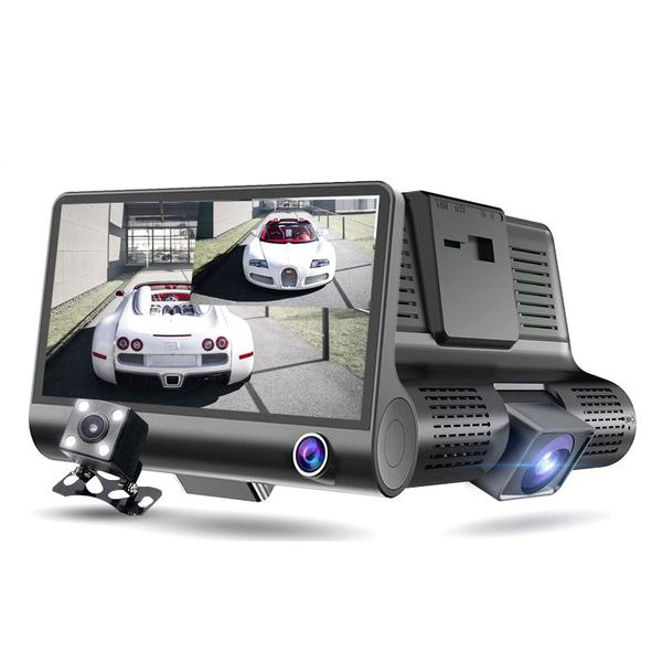 new-car dvr 3 camera lens 4.0 inch sprint camera dual lens rear view recorder automatic login tube instrument
new-car dvr 3 camera lens 4.0 inch sprint camera dual lens rear view recorder automatic login tube instrument