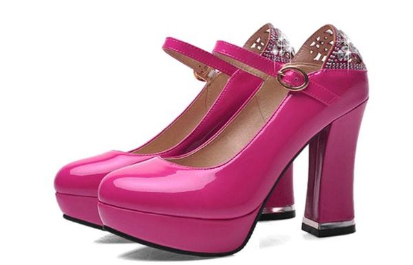 2019 women's shoes in spring and autumn with new style high heel coarse heel round head waterproof table@261, Black
2019 women's shoes in spring and autumn with new style high heel coarse heel round head waterproof table@261, Black