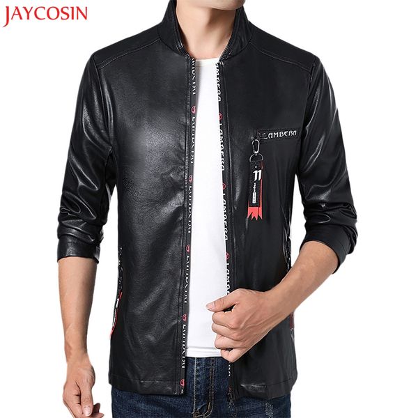 jaycosin autumn winter men solid coat tailcoat jacket zippers polyester hooded imitation leather coat party black outwear z1122, Black;brown
jaycosin autumn winter men solid coat tailcoat jacket zippers polyester hooded imitation leather coat party black outwear z1122, Black;brown