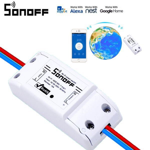 Sonoff ITEAD Wifi Switch, управляющий коммутатор для домашней автоматизации Smart Wireless, совмес
Sonoff ITEAD Wifi Switch, управляющий коммутатор для домашней автоматизации Smart Wireless, совмес