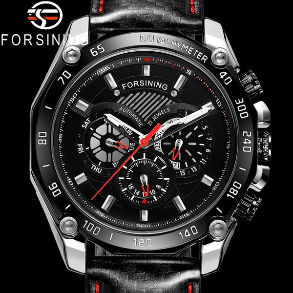 forsining automatic mechanical men wristwatch sport male clock black genuine leather man watch 6910, Slivery;brown
forsining automatic mechanical men wristwatch sport male clock black genuine leather man watch 6910, Slivery;brown