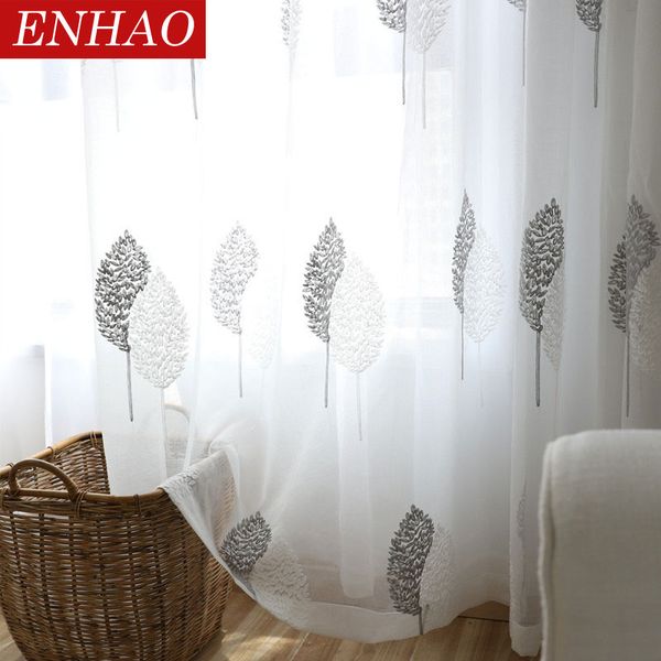 enhao embroidered sheer tulle curtains for living room bedroom kitchen voile sheer curtains for window tulle drapes
enhao embroidered sheer tulle curtains for living room bedroom kitchen voile sheer curtains for window tulle drapes