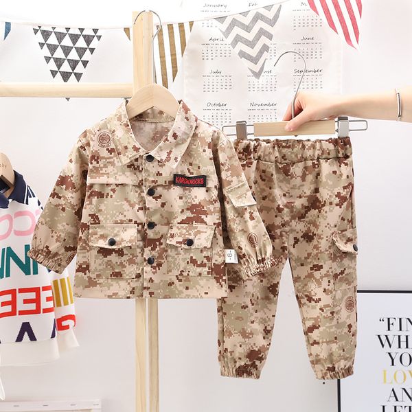 baby boys sets children fall set clothes zipper jackeop + trousers camouflage sports printed set children army dress logo, White
baby boys sets children fall set clothes zipper jackeop + trousers camouflage sports printed set children army dress logo, White