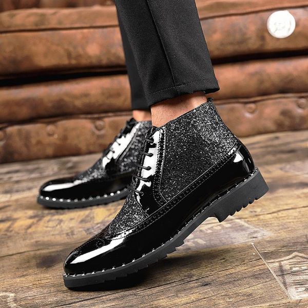 leather shoes men round toe oxfords men shoes lace up designer luxury formal dress man shoes#4
leather shoes men round toe oxfords men shoes lace up designer luxury formal dress man shoes#4