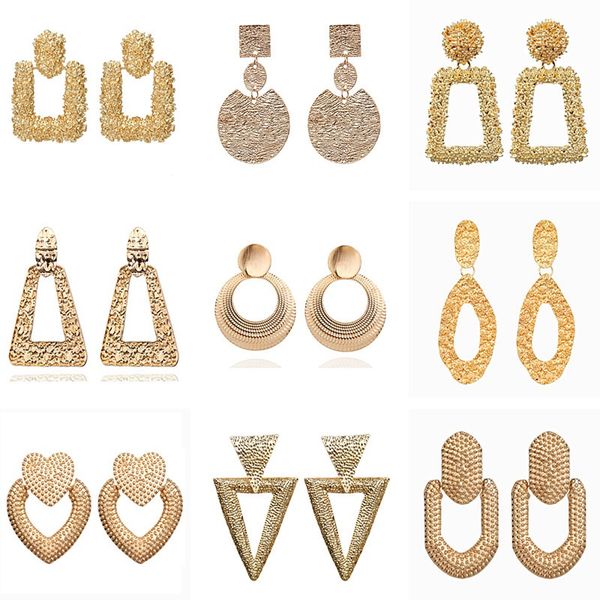 statement big gold drop earrings fashion vintage geometric heart round gold silver metal dangle earring for women 2019 jewelry
statement big gold drop earrings fashion vintage geometric heart round gold silver metal dangle earring for women 2019 jewelry
