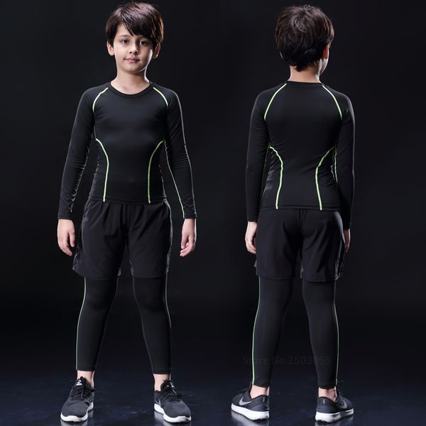kids compression running sets survetement football 2017 long sleeves leggings pants jackets gym basketball joggers tracksuits, Black;blue
kids compression running sets survetement football 2017 long sleeves leggings pants jackets gym basketball joggers tracksuits, Black;blue