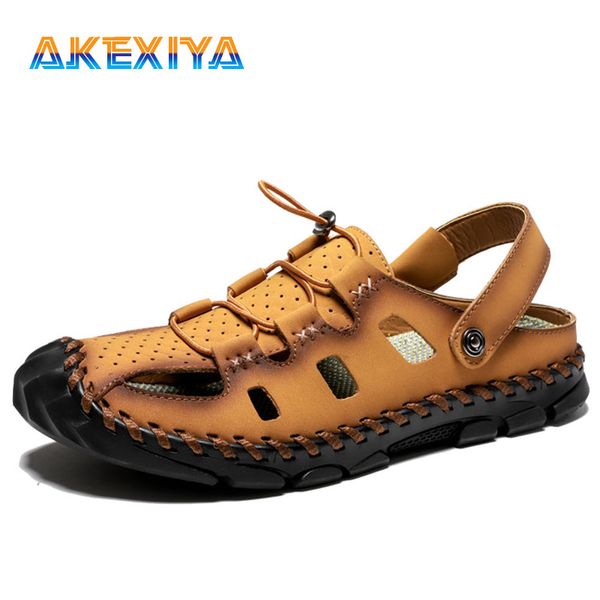 sandals men's summer shoes 2021 handwork leather men beach comfortable design outdoor, Black
sandals men's summer shoes 2021 handwork leather men beach comfortable design outdoor, Black