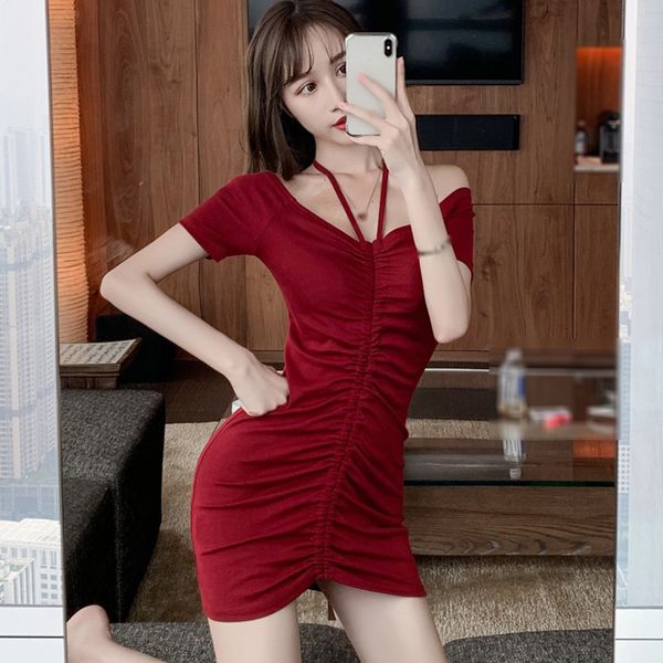 women slash neck summer dress hanging neck drawstring dress vintage short-sleeved dresses, Black;gray
women slash neck summer dress hanging neck drawstring dress vintage short-sleeved dresses, Black;gray