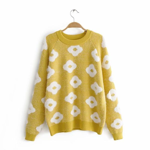 woah 2019 jj58-9846 european and american fashion sunflower pullovers, White;black
woah 2019 jj58-9846 european and american fashion sunflower pullovers, White;black