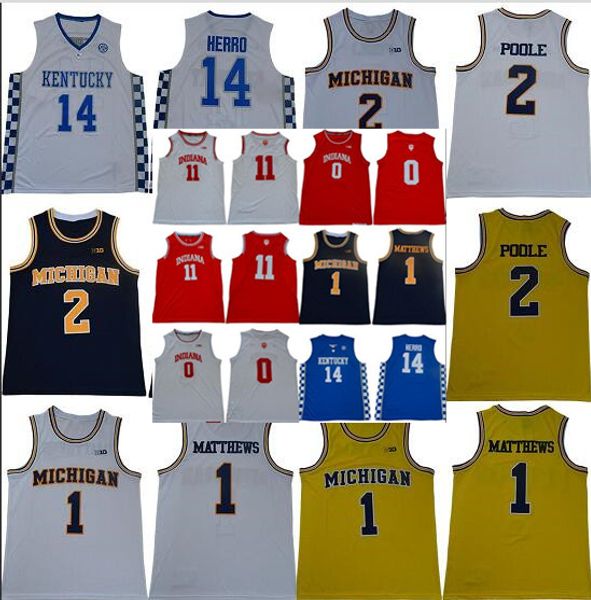 michigan wolverines 1 charles matthews 2 poole indiana hoosiers 11 isiah thomas 0 romeo langford college basketball jersey, Black
michigan wolverines 1 charles matthews 2 poole indiana hoosiers 11 isiah thomas 0 romeo langford college basketball jersey, Black