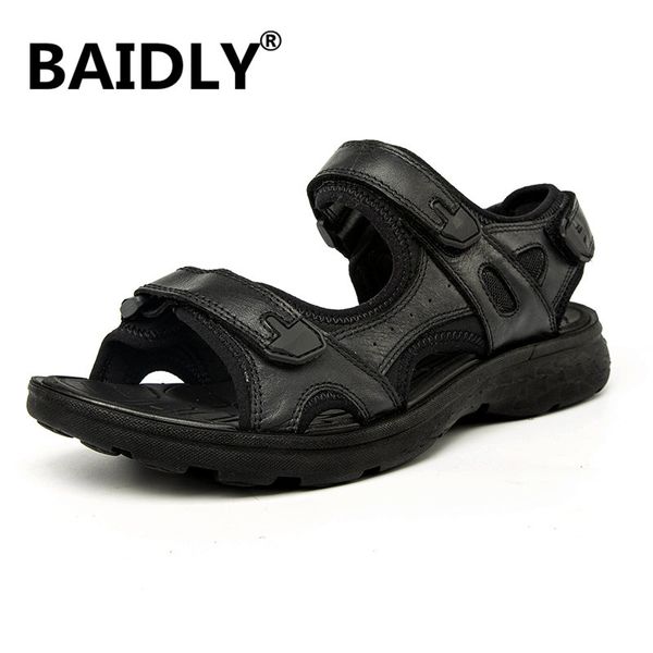summer sandals new breathable genuine leather sandals large size men fashion shoes comfortable outdoor sneakers, Black
summer sandals new breathable genuine leather sandals large size men fashion shoes comfortable outdoor sneakers, Black