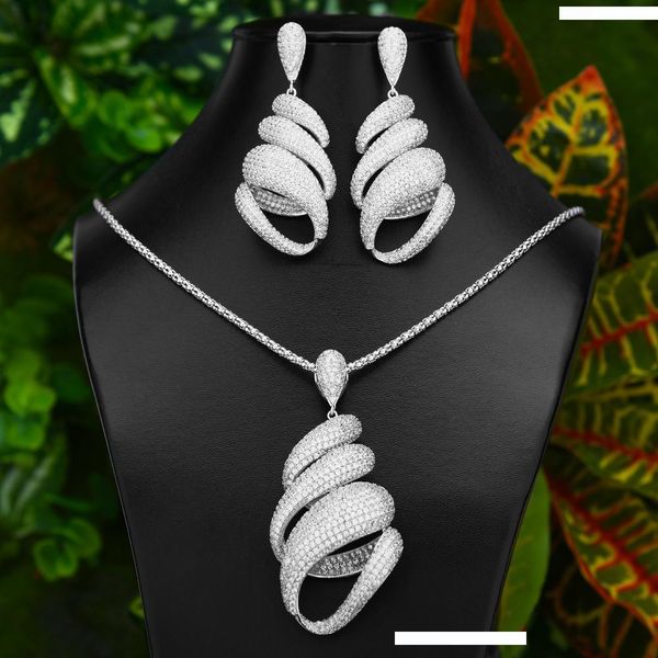 larrauri super new big statement dubai pendant necklaces big drop earrings for women geometric unique wedding jewelry sets, Silver
larrauri super new big statement dubai pendant necklaces big drop earrings for women geometric unique wedding jewelry sets, Silver