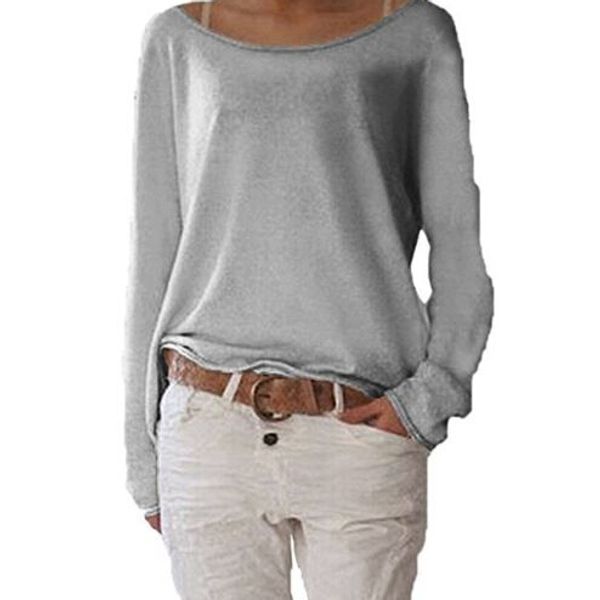 casual loose ladies long sleeve blouse tops shirt pure color tops women clothing blouse fashion summer, White
casual loose ladies long sleeve blouse tops shirt pure color tops women clothing blouse fashion summer, White
