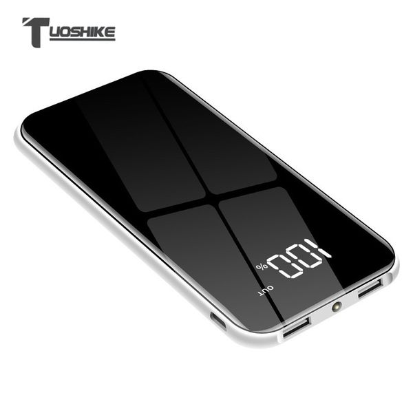 10000mah power bank led display mirror screen external battery for iphone6s 7 8 plus xs max samsung xiaomi powerbank
10000mah power bank led display mirror screen external battery for iphone6s 7 8 plus xs max samsung xiaomi powerbank