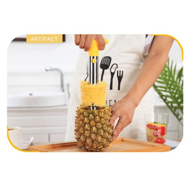 1pc stainless steel easy to use pineapple peeler accessories pineapple slicers fruit knife cutter corer slicer kitchen tools
1pc stainless steel easy to use pineapple peeler accessories pineapple slicers fruit knife cutter corer slicer kitchen tools