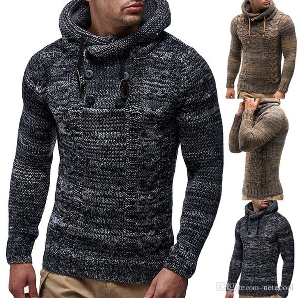 men sweater autumn winter jacket pullovers knitted cardigan coat hooded sweaters jacket outwear casual slim fit turtleneck sale, White;black
men sweater autumn winter jacket pullovers knitted cardigan coat hooded sweaters jacket outwear casual slim fit turtleneck sale, White;black