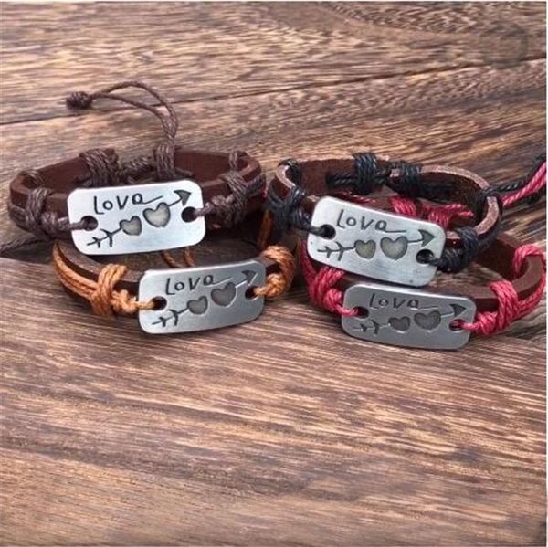 one arrow through heart leather bracelet tanabata gift ornaments dhb059 id, identification jewelry bracelet, Black
one arrow through heart leather bracelet tanabata gift ornaments dhb059 id, identification jewelry bracelet, Black