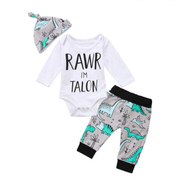 3pcs set newborn baby boys girls long sleeve romper +long pants hat outfits set clothes, Pink;blue
3pcs set newborn baby boys girls long sleeve romper +long pants hat outfits set clothes, Pink;blue