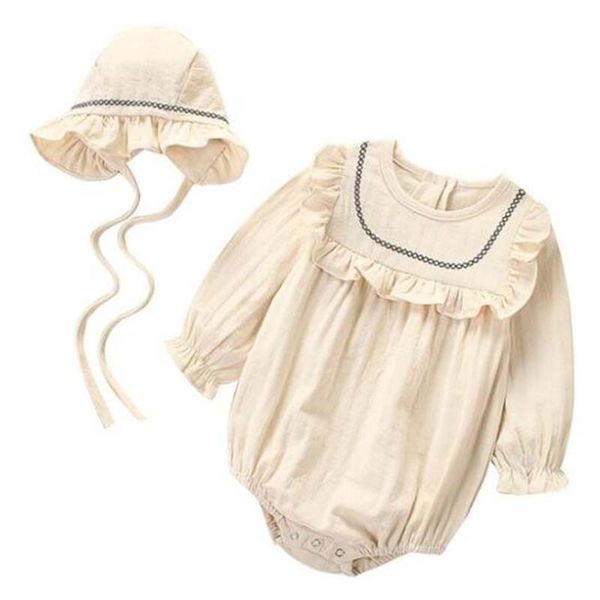 2020 summer newborn baby clothes baby girl romper spring girl long sleeve 100% cotton princess infant girls jumpsuit with hat, Blue
2020 summer newborn baby clothes baby girl romper spring girl long sleeve 100% cotton princess infant girls jumpsuit with hat, Blue