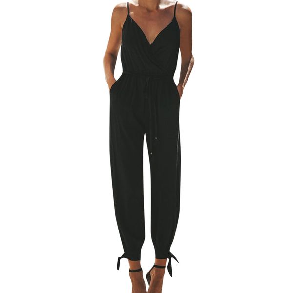 chaonan summerwear skinny jumpsuit women's printing color casual sleeveless v-neck strap jumpsuit sueter vestido de mujer#g, Black;white
chaonan summerwear skinny jumpsuit women's printing color casual sleeveless v-neck strap jumpsuit sueter vestido de mujer#g, Black;white
