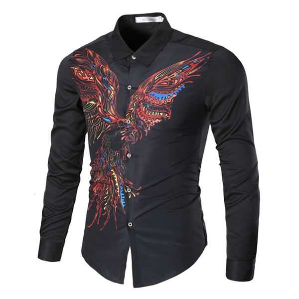 western fashion eagle print men's shirts full sleeve american casual young man boys slim fit -3xl ing, White;black
western fashion eagle print men's shirts full sleeve american casual young man boys slim fit -3xl ing, White;black