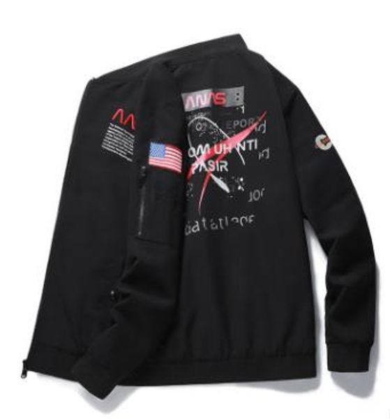2019ss men nasa ma1 jackets slim fit embroidery designer jacket coats spring autumn coat, Black;brown
2019ss men nasa ma1 jackets slim fit embroidery designer jacket coats spring autumn coat, Black;brown