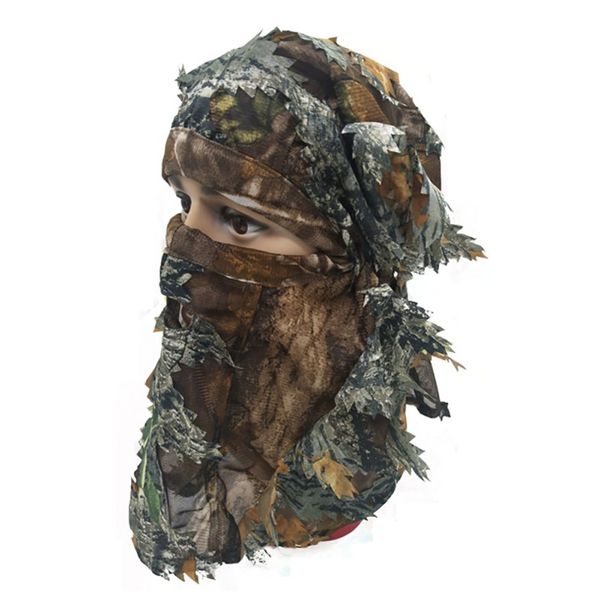 new arrivel 3d mask multi-functional leaf blind camping hunting bionic camouflage headgear, Black
new arrivel 3d mask multi-functional leaf blind camping hunting bionic camouflage headgear, Black