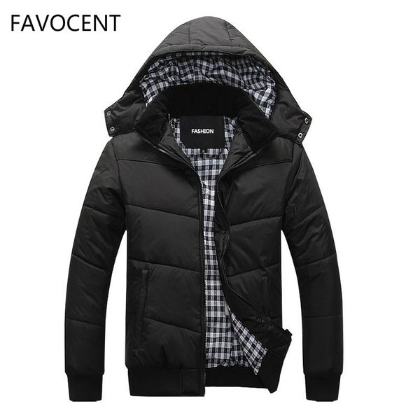2018 fashion winter jacket men warm coat casual parka thickening simple hem practical waterproof zipper coat men for winter, Black
2018 fashion winter jacket men warm coat casual parka thickening simple hem practical waterproof zipper coat men for winter, Black